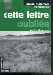 Cette Lettre Oubliee Gisele Matamala Verschelde Acheter Occasion 2003