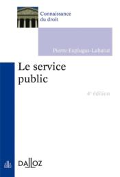 Le service public (4e édition)  - Pierre Esplugas 