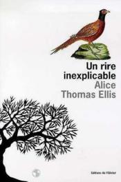Un rire inexplicable - Couverture - Format classique