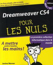 Dreamweaver CS4 - Couverture - Format classique