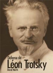Défense de Léon Trotsky - Couverture - Format classique