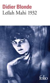 Leïlah Mahi 1932 - Couverture - Format classique