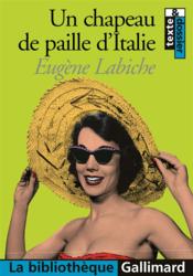 Un chapeau de paille d'italie - comedie en cinq actes melee de vers et de couplets - Couverture - Format classique