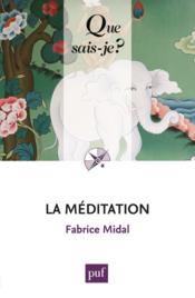 Vente  La méditation  - Fabrice Midal 
