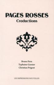 Pages rosses ; craductions  - Christian Prigent - Typhaine Garnier - Bruno Fern 