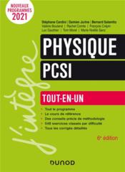 Physique PCSI ; tout-en-un (6e édition) - Couverture - Format classique