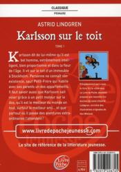 Karlsson sur le toit t.1 - 4ème de couverture - Format classique