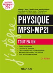 Physique MPSI-MP2I; tout-en-un (2e édition) - Couverture - Format classique