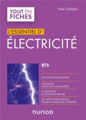 L'essentiel d'électricité ; BTS - Couverture - Format classique