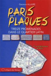 Paris sur plaques  - Garance Allaire 