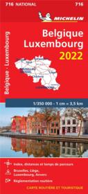 Belgique Luxembourg (édition 2022)  - Collectif Michelin 