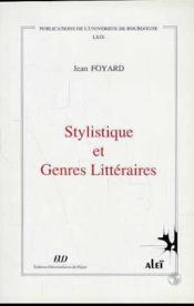 Stylistique et genres litteraires - Couverture - Format classique