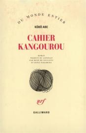 Cahier Kangourou - Couverture - Format classique