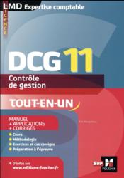 Vente  DCG 11 ; contrôle de gestion - manuel et applications - 7e edition  - Eric Margotteau 