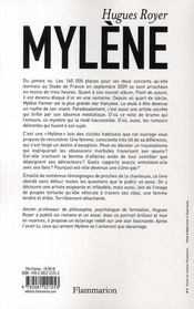 Mylène - 4ème de couverture - Format classique