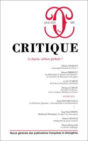 Revue critique N.888 ; le japon, culture globale  - Revue Critique 