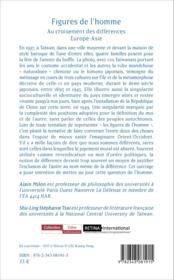 Figures de l'homme ; au croisement des différences Europe-Asie - Couverture - Format classique