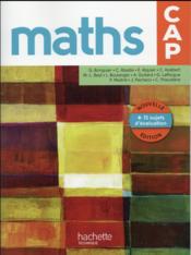 Mathématiques ; CAP ; livre de l'élève (édition 2016) - Couverture - Format classique