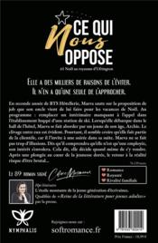 Ce qui nous oppose Tome 1 : Noël au royaume d'Ufrington - 4ème de couverture - Format classique