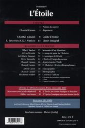 L'avant-scène opéra N.242 ; l'étoile - 4ème de couverture - Format classique