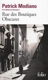 Rue des boutiques obscures - Couverture - Format classique