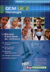 PAES ; histologie ; QCM UE2 - Couverture - Format classique