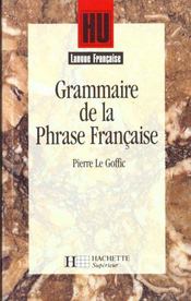 HU LETTRES ; grammaire de la phrase française - Intérieur - Format classique