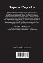 Raymond Depardon - 4ème de couverture - Format classique
