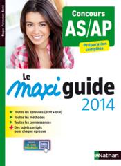 telecharger Le maxi guide 2014 – concours AS/AP livre PDF en ligne gratuit