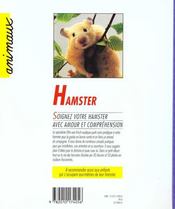 Le Hamster - 4ème de couverture - Format classique