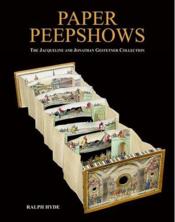 Paper peepshows: the jacqueline & jonathan gestetner collection - Couverture - Format classique
