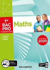 Mathematiques ; groupement A et B ; 1re bac pro ; pochette élève (édition 2020) - Couverture - Format classique