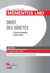 Droit des suretes (8e edition)