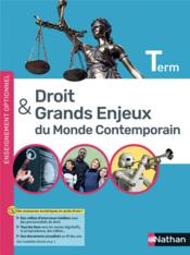 Droit et grands enjeux du monde contemporain : terminale : livre de l'élève (édition 2021)  - F. Ancel - T. Andrieu - H. Drapier - A. Beilin - E. Scharr 