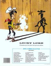 Lucky Luke T.12 ; la guérison des Dalton - 4ème de couverture - Format classique