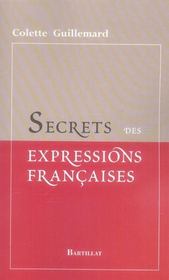 Secrets des expressions françaises - Intérieur - Format classique