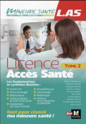 LAS, licence accès santé t.2  - Iman Laziz - Imane Agouti - Justine Carrara - Sandrine Faure 