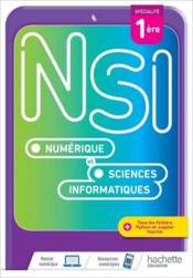 Numérique et sciences informatiques ; 1re, spécialité ; livre élève (édition 2021)  - Benoit Groz - Olivier Marce - Emmanuel Waller - Mathieu Nancel 