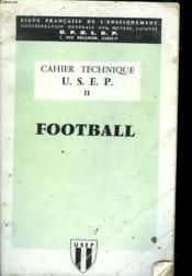 Cahier Technique U.S.E.P. N°2 Football - Couverture - Format classique