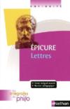 Epicure ; lettres