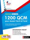 1 200 QCM pour réussir l'écrit et l'oral (édition 2021/2022)  