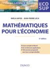 Mathematiques pour l'economie - 6e ed. analyse-algebre  