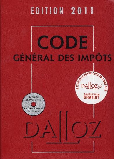 Code général des impôts (édition 2011)