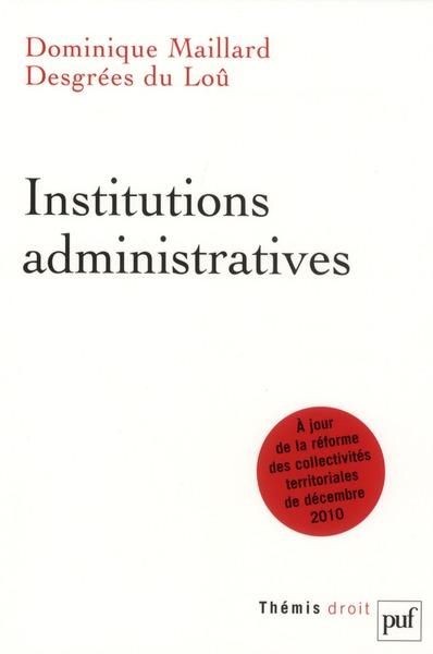 Institutions administratives