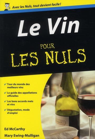 Le vin pour les nuls