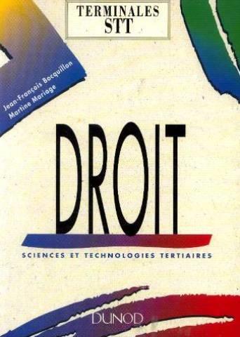 Droit, Terminales Stt