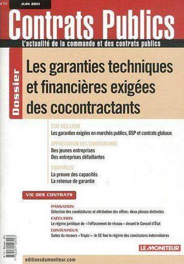Revue Actualite Commande Contrats Publics N.111