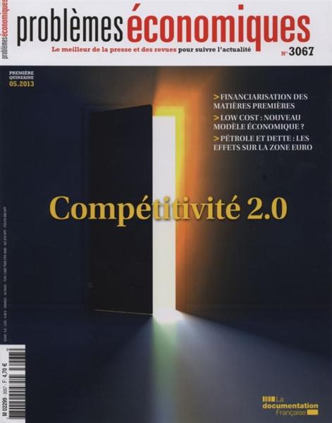 PROBLEMES ECONOMIQUES N.3067 ; la compétitivité