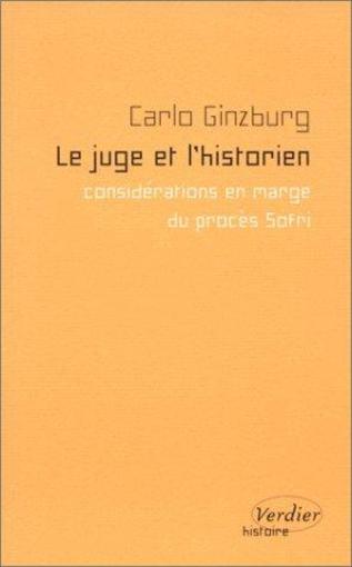Le juge et l'historien