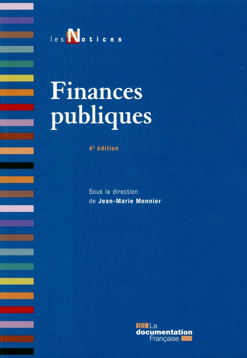 Les finances publiques (4e édition)